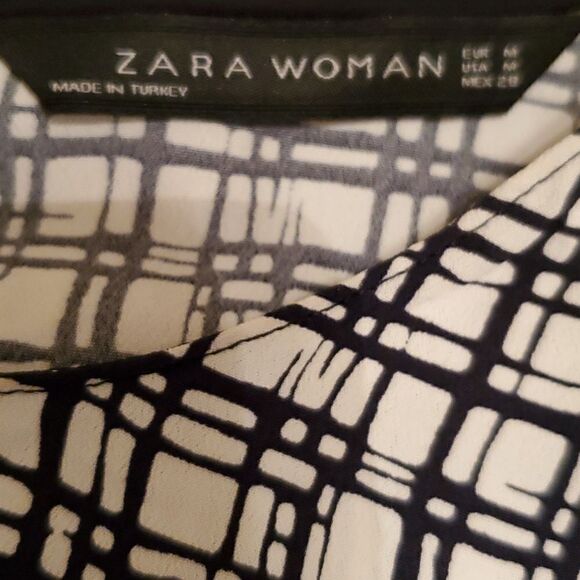 Zara Woman Sleeveless Crop Top Size Medium - Picture 7 of 8